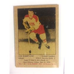 1951 PARKHURST #18 ROSS ROBERT LOWE *CANADIENS*