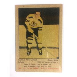 1951 PARKHURST #25 HAROLD "HAL" LAYCOE *BRUINS*