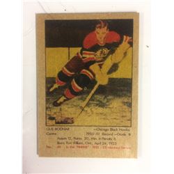 1951 PARKHURST #40 GUS BODNAR *BLACK HAWKS*