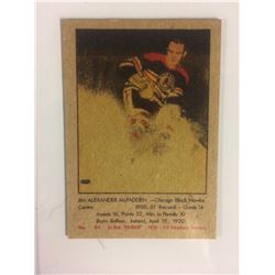 1951 PARKHURST #44 JIM ALEXANDER McFADDEN *BLACK HAWKS*