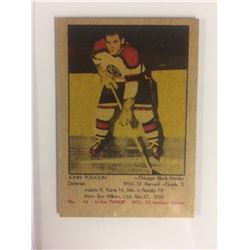 1951 PARKHURST #46 JOHN FOGOLIN *BLACK HAWKS*