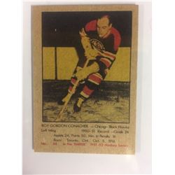 1951 PARKHURST #50 ROY GORDON CONACHER *BLACK HAWKS*