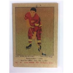 1951 PARKHURST #63 ALEX PETER DEL VECCHIO