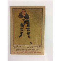 1951 PARKHURST #73 GUS MORTSON