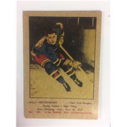 1951 PARKHURST #100 WALLY HERGESHEIMER