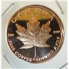 Image 2 : 1 Ounce Canadian Maple Leaf Copper Coin
