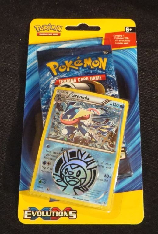 Sealed Pokemon Evolutions Pack Greninja Card