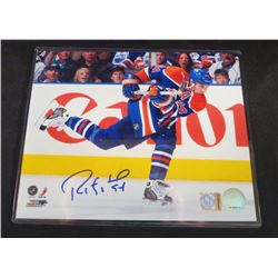 Ryan Smyth Edmonton Oilers Signed 8x10 Glossy