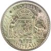 Image 1 : Australia, KGVI, Florin, 1952, B/Unc-Ch/Unc