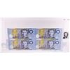 Image 2 : Australia, NPA, Ten Dollars, Block Of Four, 1997