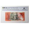 Image 1 : Australia, QEII, Twenty Dollars, Stevens/Parkinson, 2013 (R.422aF), AA13/606530, First Prefix, PCGS 