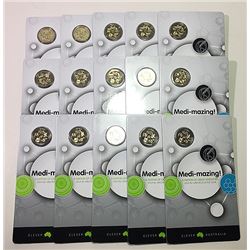 Australia, QEII, Uncirculated One Dollar, 2014, Medi-mazing!