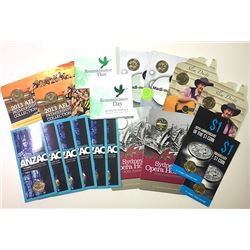 Australia, QEII, Uncirculated One - Two Dollars, 2013-15