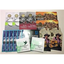 Australia, QEII, Uncirculated One - Two Dollars, 2013-15