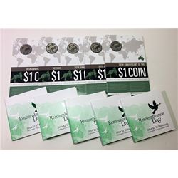 Australia, QEII, Uncirculated One - Two Dollars, 2014