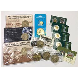 Australia, QEII, Uncirculated Five Dollars, 1988-2000