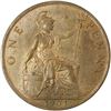 Image 1 : Great Britain, Victoria, Veiled Head, Penny, 1901, Unc