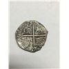 Image 2 : Spanish Colonial, Philip IV, Silver Cob Coin, Eight Reales, ND (1621-66), Fine