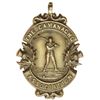 Image 1 : Scotland, The Camanachd Association, Gold Golf Fob, EF