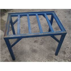 Heavy Duty Steel Table, Overall: 37  x 26  x 26 