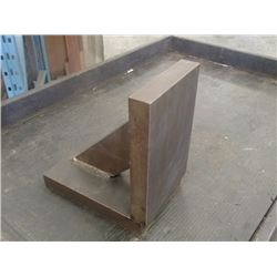 Steel Right Angle Plate, Overall: 6" x 10" x 9"