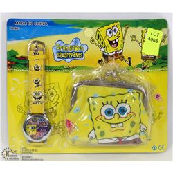 NEW KIDS WATCH AND WALLET SET