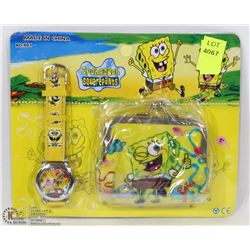 NEW KIDS WATCH AND WALLET SET