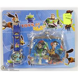 NEW KIDS WATCH AND WALLET SET