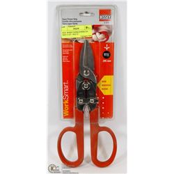NEW  BESSEY SUPER POWER TIN SNIP 11-1/2" - SELF O
