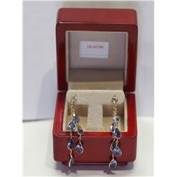 #28-14KT GOLD TANZANITE (7.4CT) & DIAMOND(0.3CT)