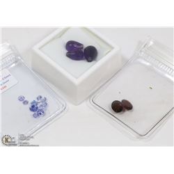 #30-LASER CUT GARNETS (5X7MM APP.2CT), AMETHYST