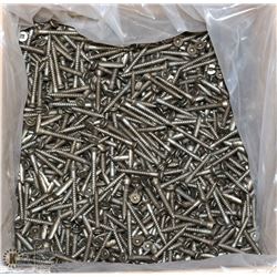 CASE OF 2000 FLAT ROBERTSON 12X1-3/4 SCREWS