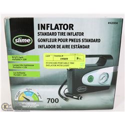 STANDARD PORTABLE TIRE INFLATOR WITH LIGHT