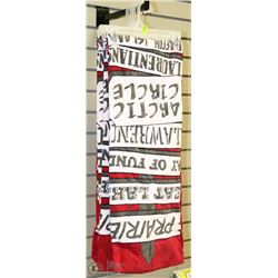 LOT OF 4 NEW RED TOWELS