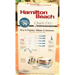 NEW HAMILTON BEACH QUICK DRY