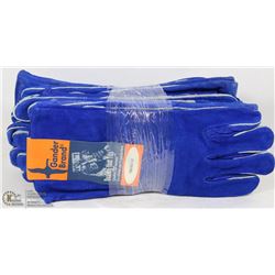 BUNDLE OF 5 PAIRS GANDER BRAND LEATHER GLOVES