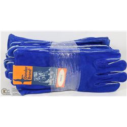 BUNDLE OF 5 PAIRS GANDER BRAND LEATHER GLOVES