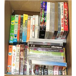 BOX OF ASSORTED SEASONS DVD'S, INCL SIMPSONS