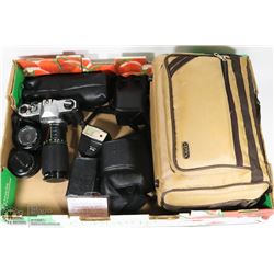 ASAHI PENTAX K-1000 COMES WITH 80-200 MM ZOOM AND