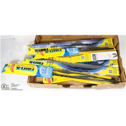 FLAT OF ASSORTED WIPER BLADES