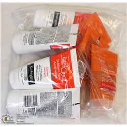BAG OF NEUTROGENA RAPID CLEAR SCRUB AND CREAM