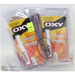 BAG OF 8 OXY ACNE ERASERS