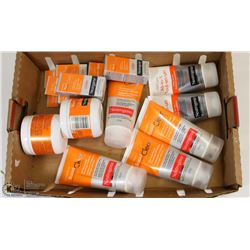 FLAT OF ASSORTED NEUTROGENA CLEANSERS & LOTIONS