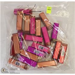 BAG OF 20 ASSORTED COVERGIRL LIP STICKS