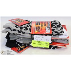 3 PACK LADIES HEAT WAVE SOCKS