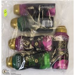5 BOTTLES OF TROJAN LUBRICANTS