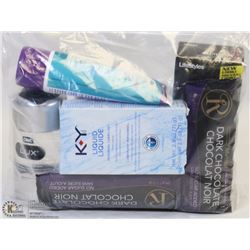 BAG OF ASSORTED LUBRICANTS