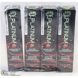 BAG OF 4 WET PLATINUM SULTRY STRAWBERRY WATER