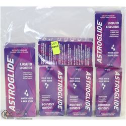 BAG OF ASTROGLIDE LUBRICANT