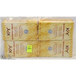 BAG OF KY WARMING LIQUID PERSONAL LUBRICANTS